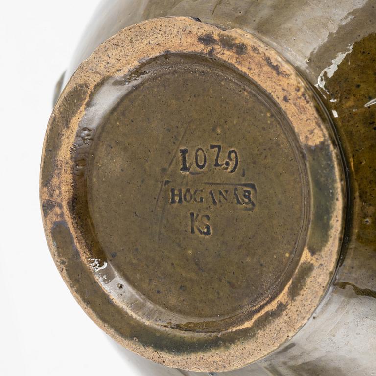 Karl Robert Svensson, vas, Höganäs, lergods, jugend.