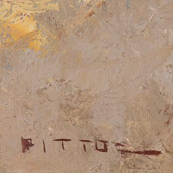GIUSEPPE PITTO, olja på duk, signerad Pitto.