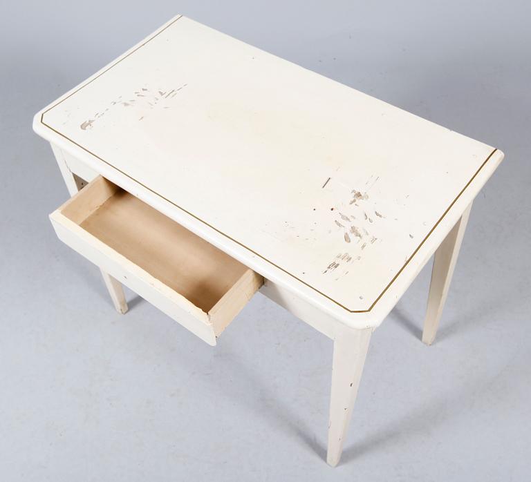 DAMARBETSBORD, allmoge, 1800-talets första hälft.