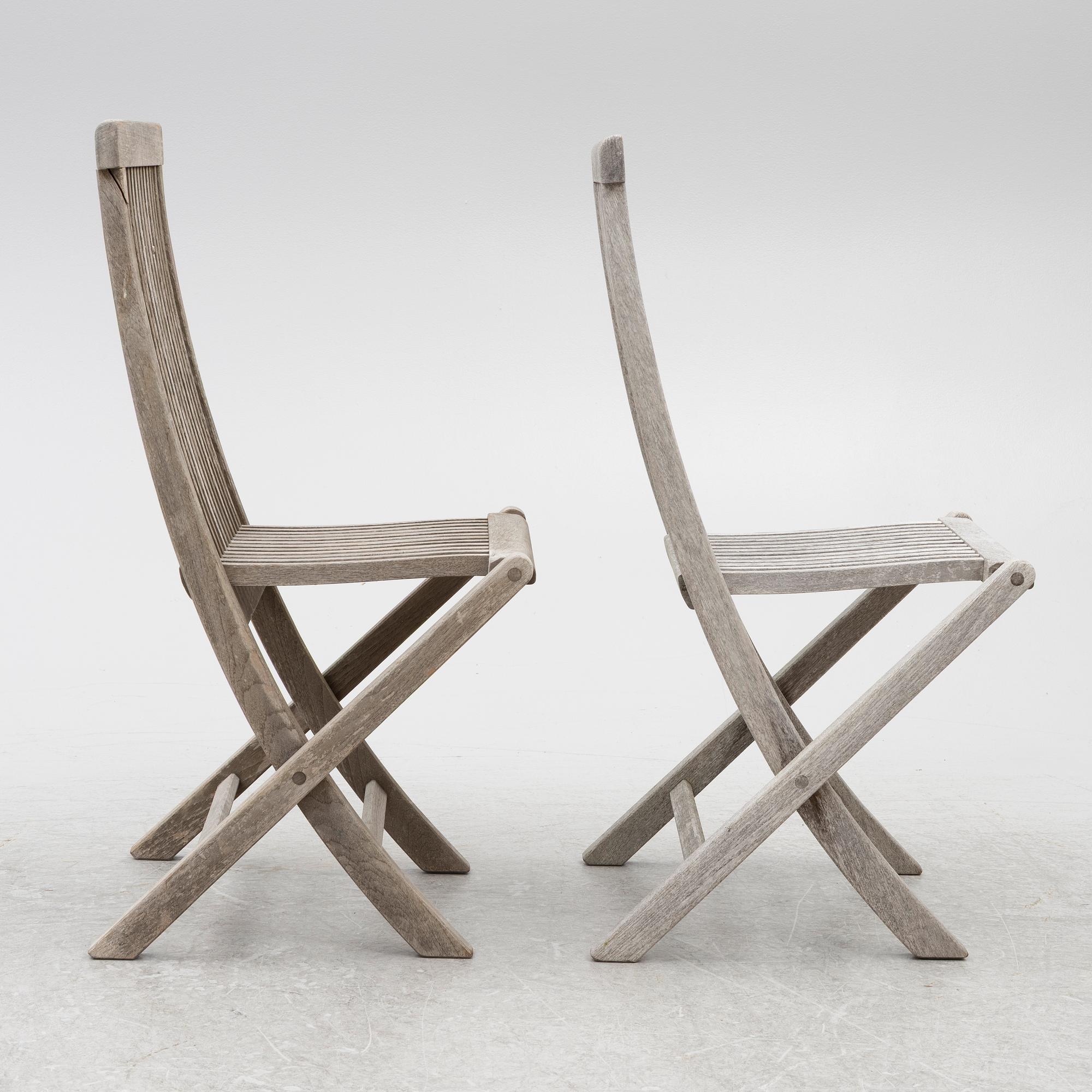A Gunilla Norin garden set, 'Viken' by Berga Form, Sweden, 1990's/early 2000's.
