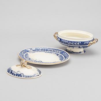 FAT samt SÅSSKÅL flintgods England omkring 1900.