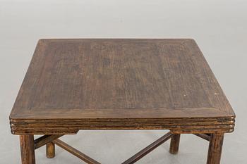 A CHINESE FOLDING TABLE 20TH CENTURY.