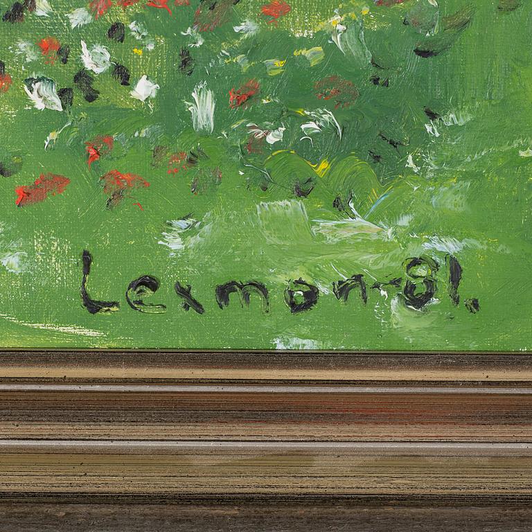 ÅKE LEXMON, olja på duk, signerad och daterad -81.