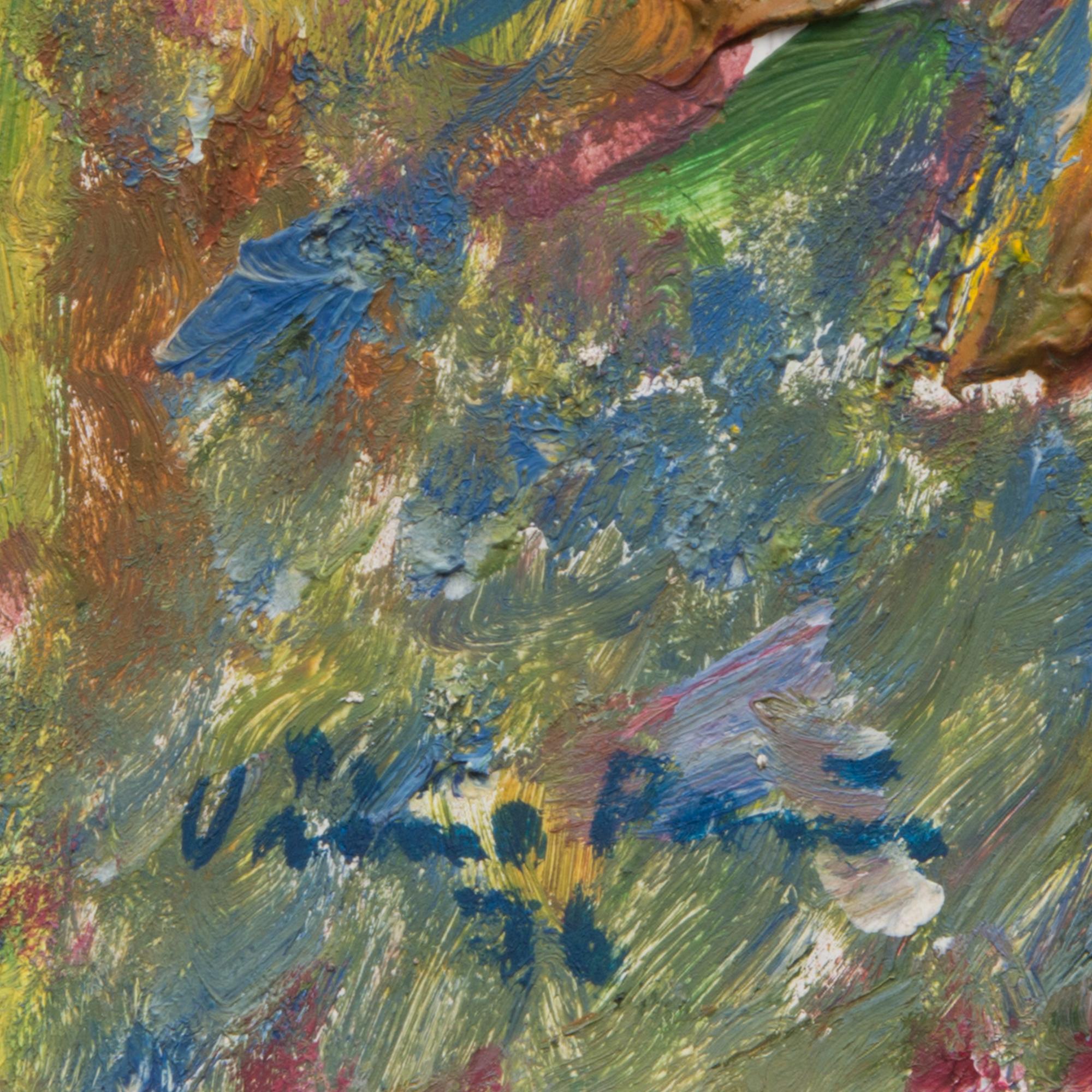 VÄINÖ PARIS, oil on board, signed and dated -76.