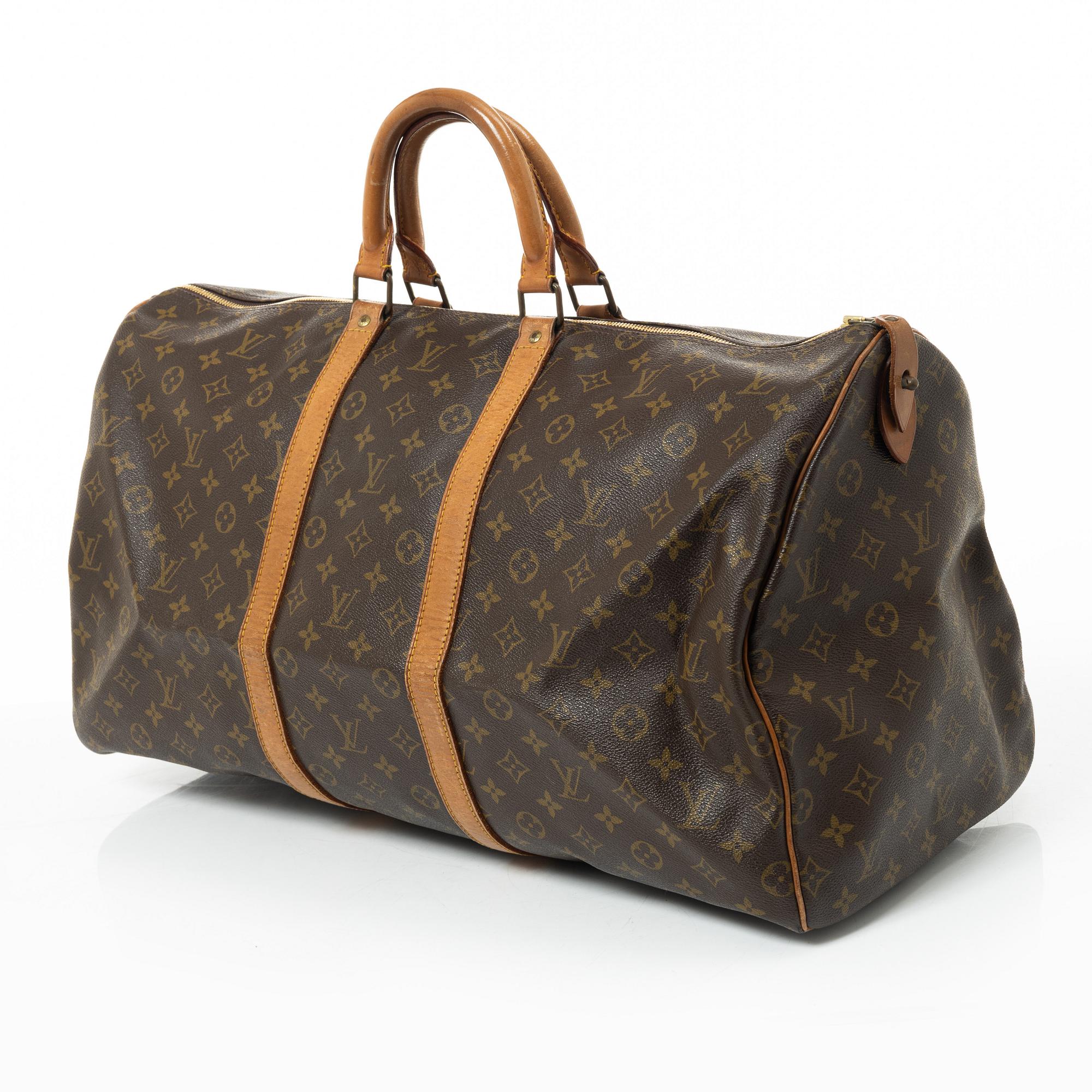 Louis Vuitton, Bag, "Keepall 55", vintage.