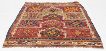 A Konya Kavak Kilim, c 155 x 120 cm.