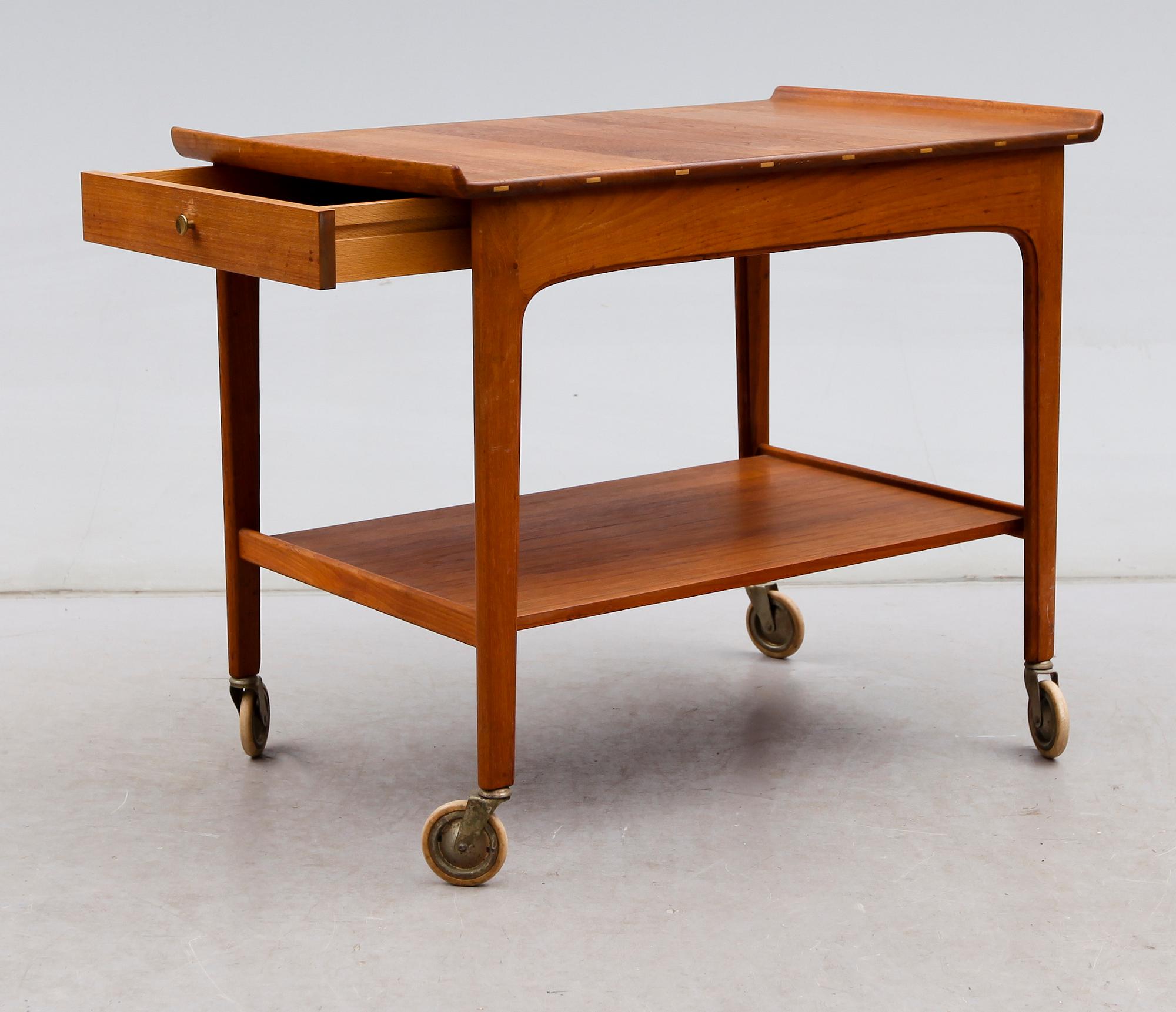 SERVERINGSVAGN, Yngvar Sandström, Seffle Möbelfabrik, 1900-talets andra hälft.