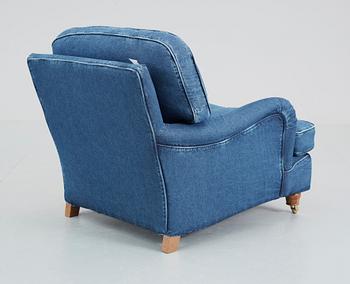 FÅTÖLJ. Howardmodell. 1900/2000-tal.