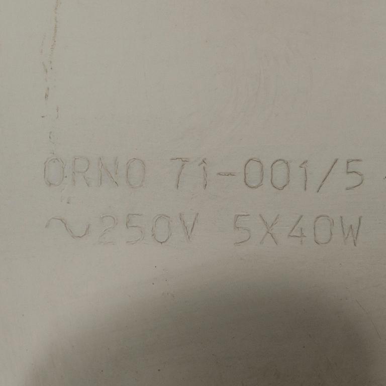 LISA JOHANSSON-PAPE, kattovalaisin, malli 71-001/5, Orno, 1900-luvun puoliväli.