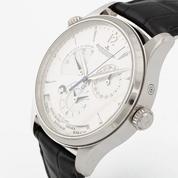 Jaeger-LeCoultre, Master Control Geographic, wristwatch, 39 mm.
