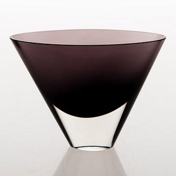 KAJ FRANCK, A 'KF 234' glass vase, signed K. Franck Nuutajärvi Notsjö -61.