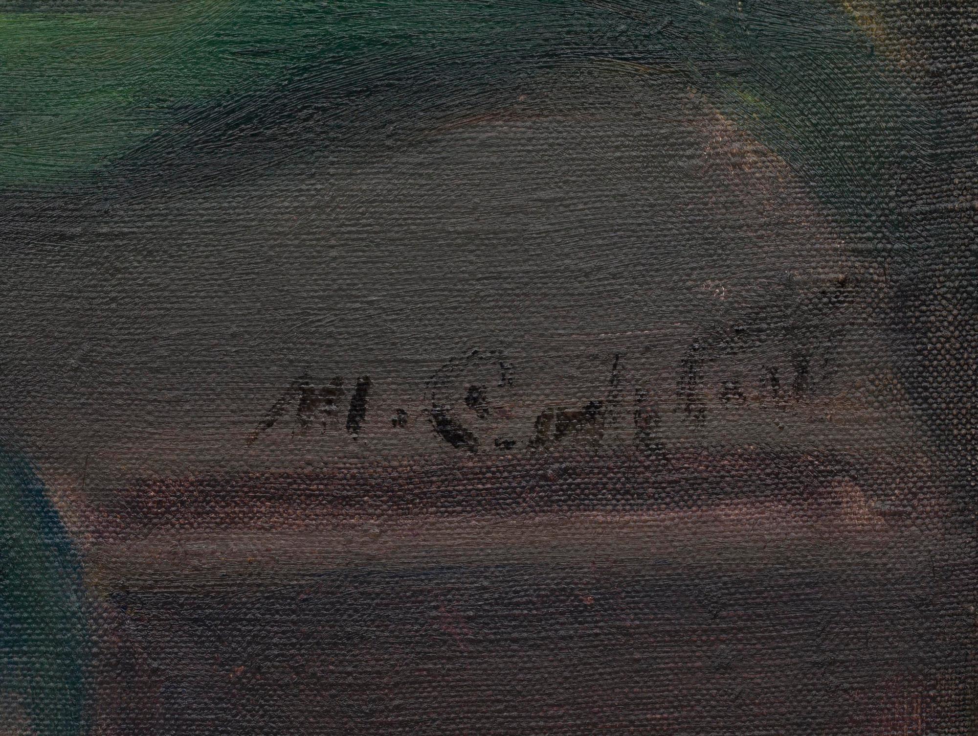 MIKKO CARLSTEDT, olja på duk, signerad.