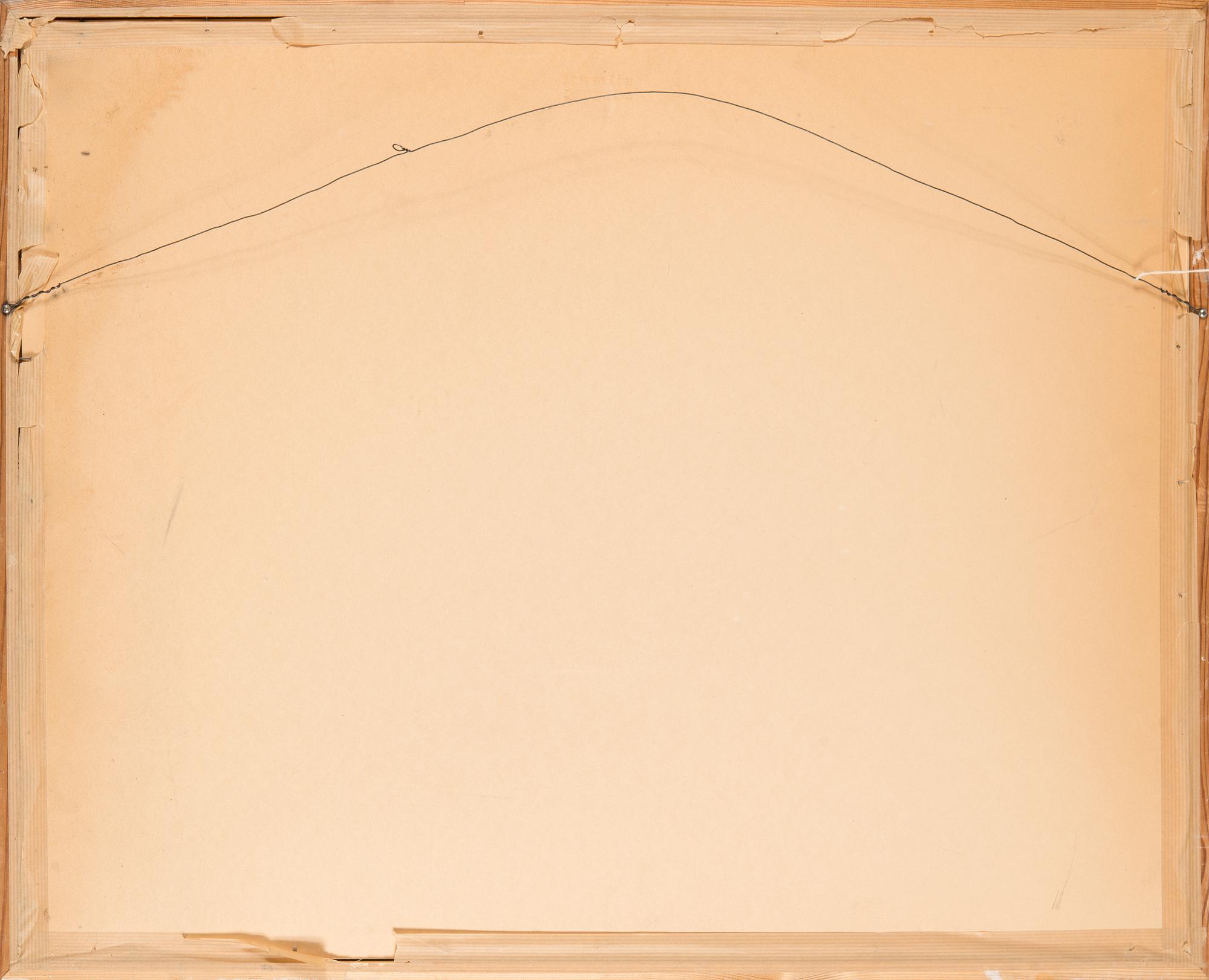 Göran Augustson, gouache, signed and dated -78.