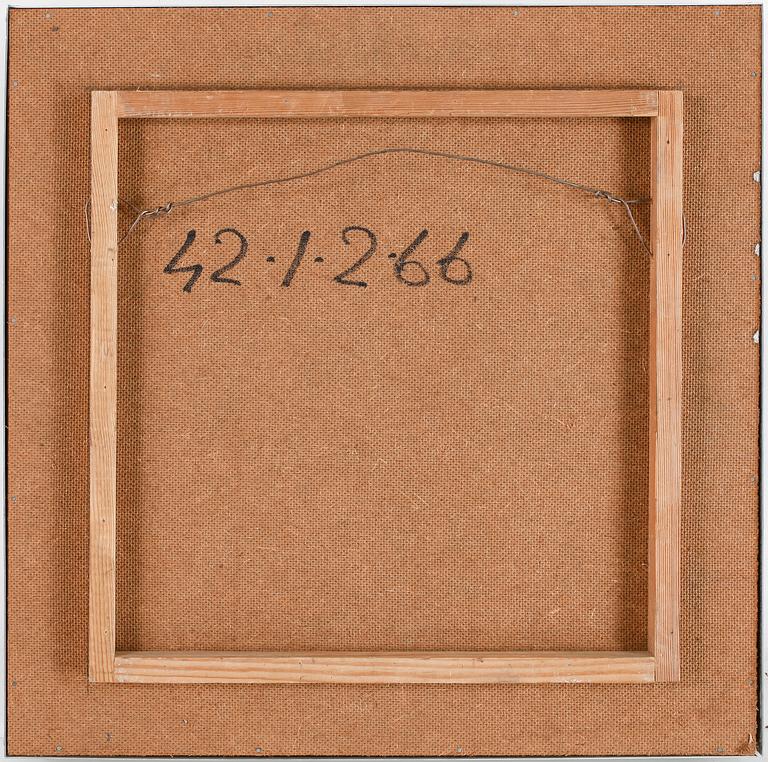 BERTIL HERLOV SVENSSON, väggskulptur, daterad 66.