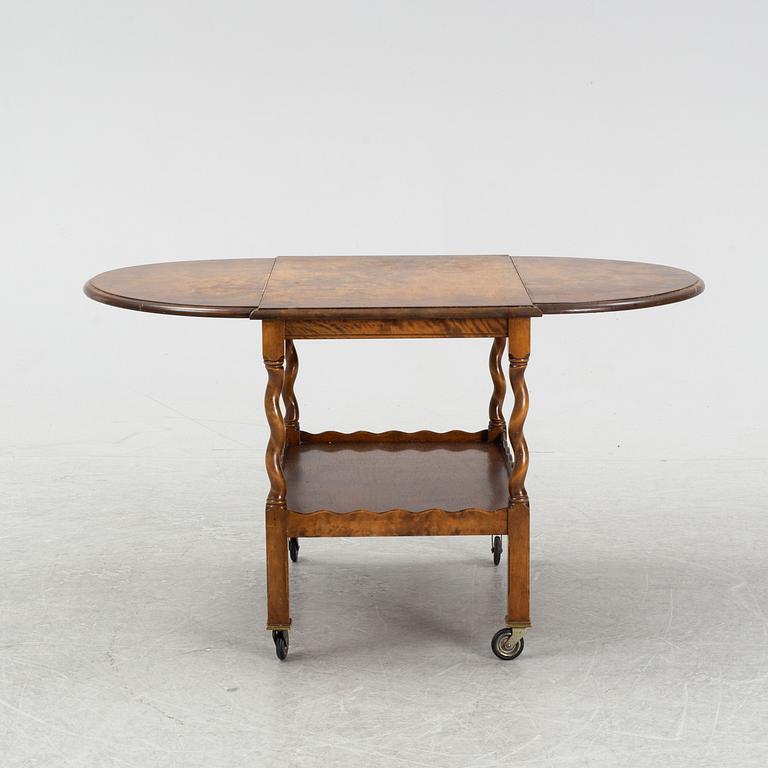 A birch tea trolley, Nordiska Kompaniet, Stockholm, 1929.