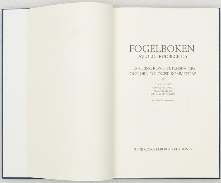 Olof Rudbeck d.y., "Svenska fåglar".