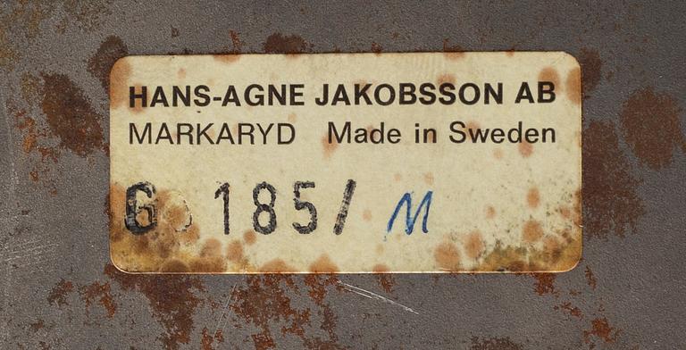HANS-AGNE JAKOBSSON,