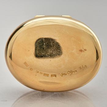 Olle Ohlsson, an 18k gold box, Stockholm, Sweden 1978.