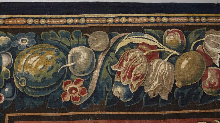 VÄVD TAPET, "Orphée jouant pour les Animaux", norra Nederländerna 1600-talets förra hälft - omkring 1600-talets mitt,