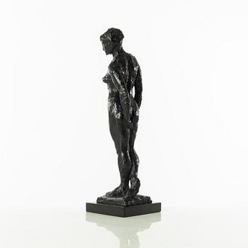 Gudmar Olovson, sculpture. Signed. Numbered. Foundry mark. Bronze, total height 41.5 cm, length 12 cm.