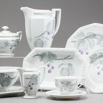 SERVIS, 77 delar, porslin, "Maria Björnbär", Rosenthal.