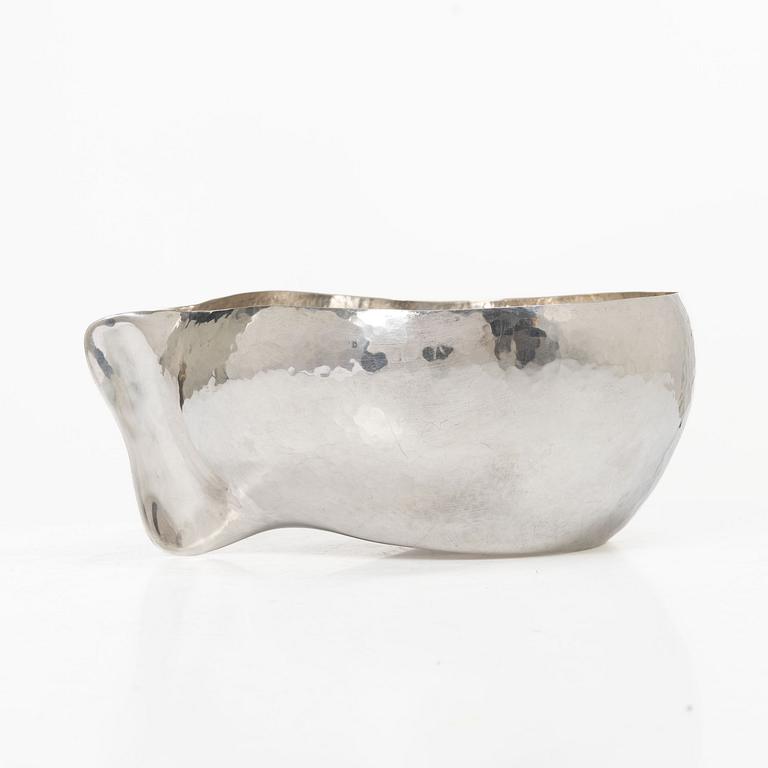 Bernd Janusch, Bowl, sterling silver, Rosa Taikon Janusch, Stockholm 1980.