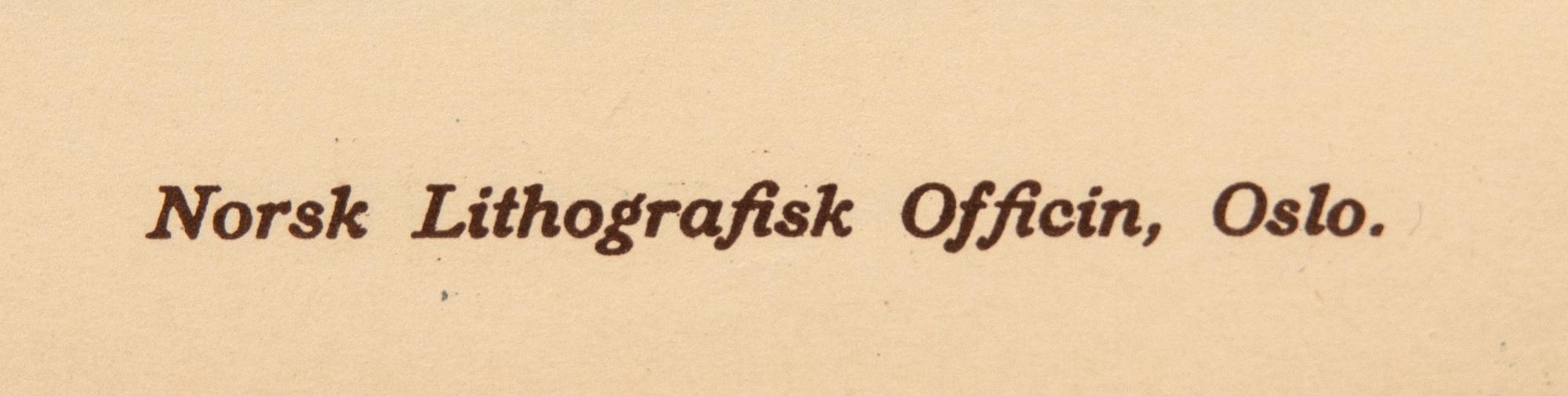 Emil Korsmo, 29 lithographic weed plates.