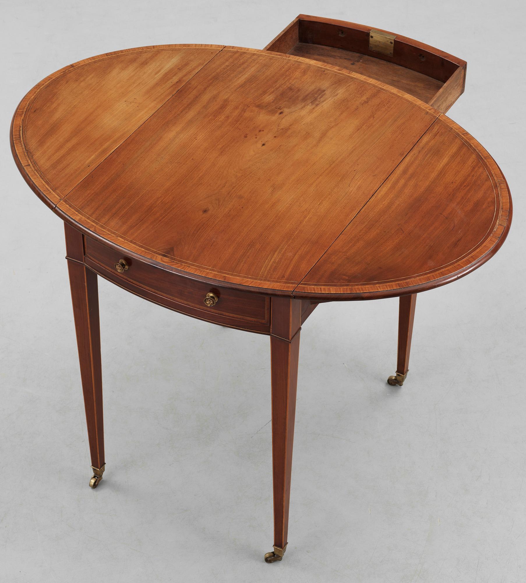 KLAFFBORD, (Pembroketable) England ca 1770.