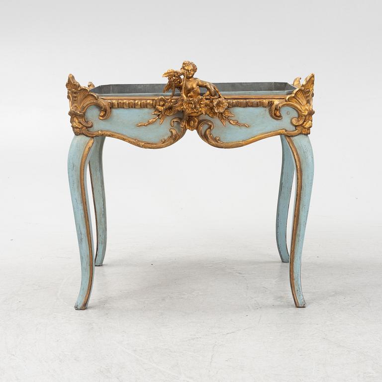 A rococo style flower stand, first half of the 20th Century.