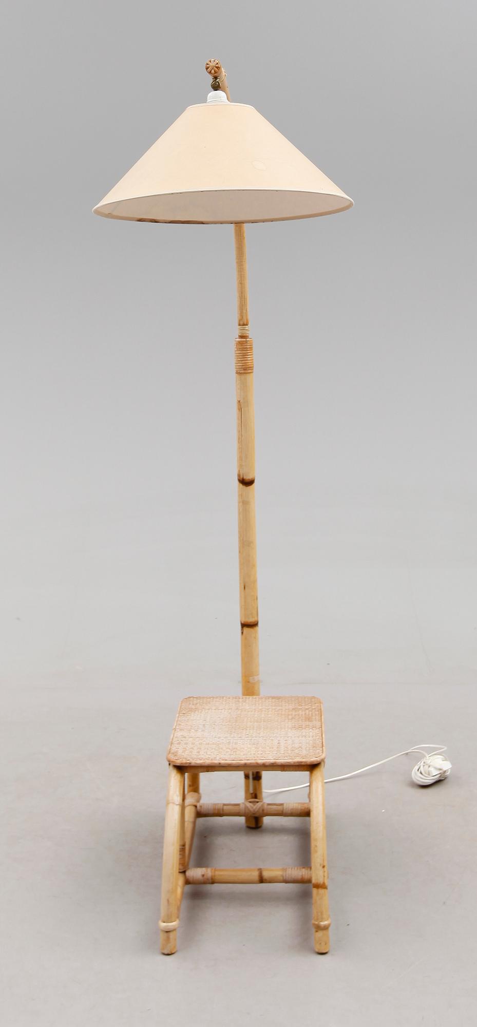 GOLVLAMPA, 1900-talets andra hälft.