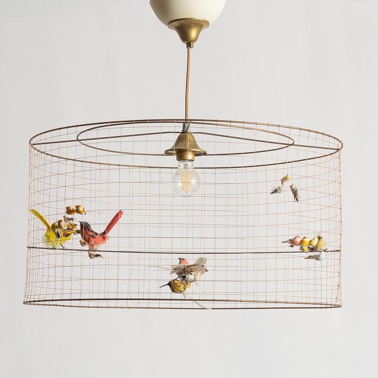 Mathieu Challieres, taklampa, "GrandVolière", Challiéres 2000-tal.