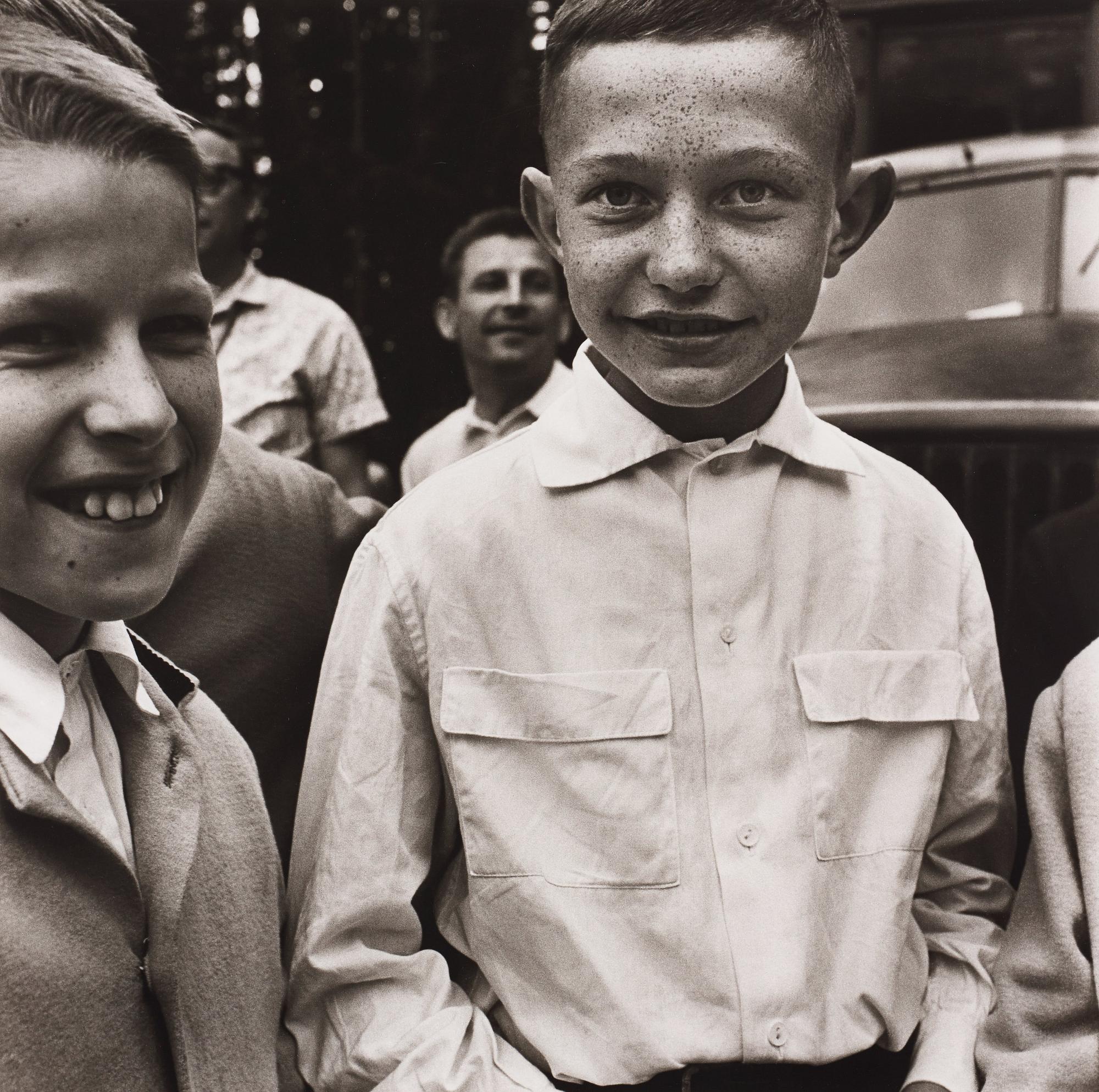 Antanas Sutkus, "Pupils Song Festival, Kulautuva, 1964".