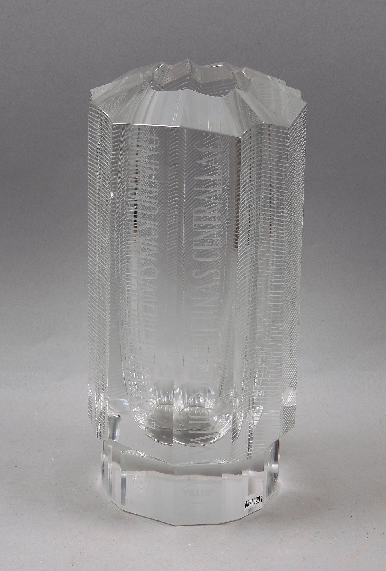 VAS, glas, Helena Tynell Rihimäen Lasi OY.