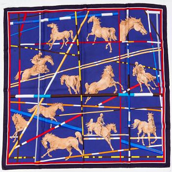 HERMÈS, "Saut d'Obstacles", SCARF.