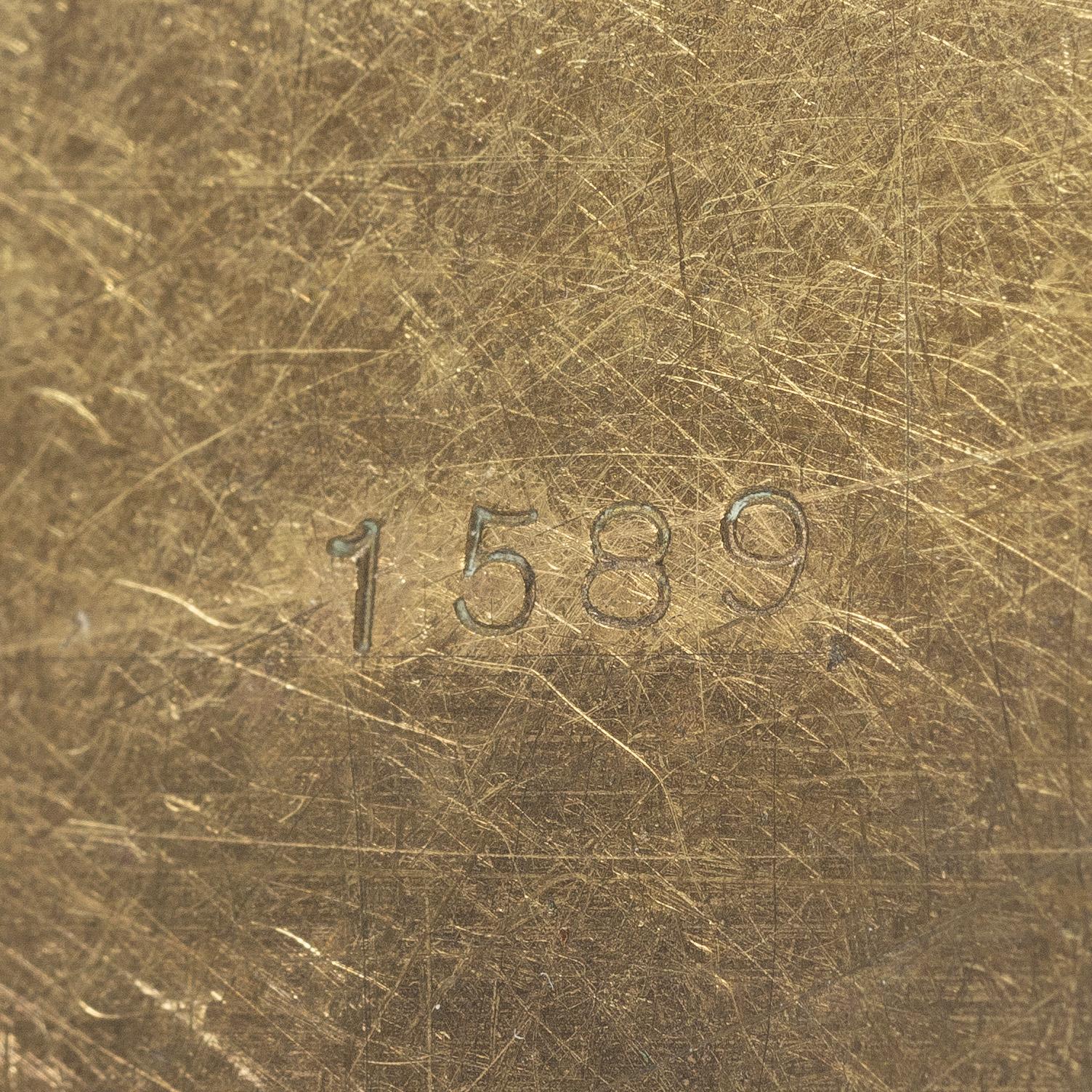 Jaeger-LeCoultre, table clock, "8". Second half of the 20th century.