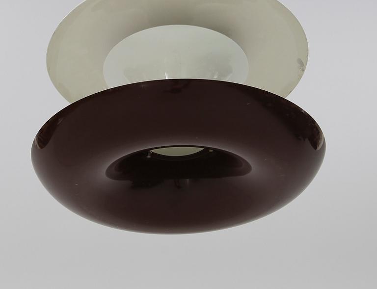 TAKLAMPA, Danmark, 1900-talets andra hälft. Höjd ca 26 cm.