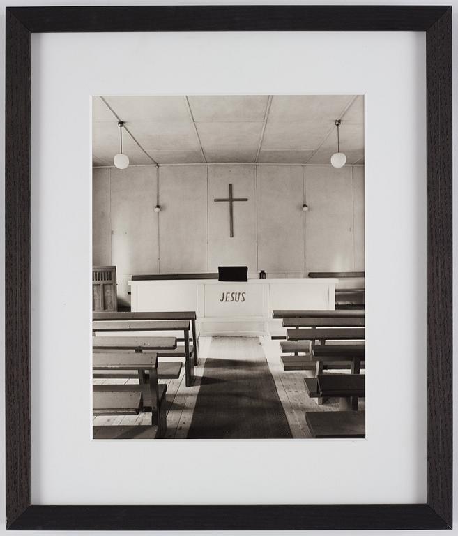 Sune Jonsson, "Elimkapellet i Vinliden, Lycksele", 1994.