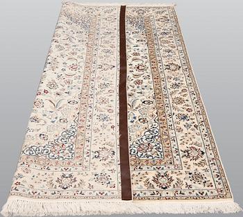 A rug, Nain Part Silk, sk 6 LAA, 179 x 123 cm.