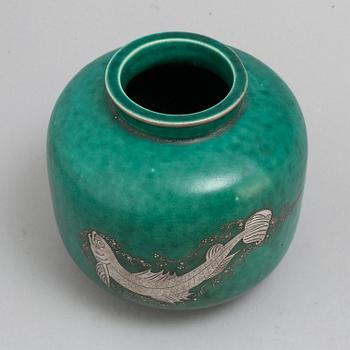 WILHELM KÅGE, vas, stengods, "Argenta", Gustavsberg.