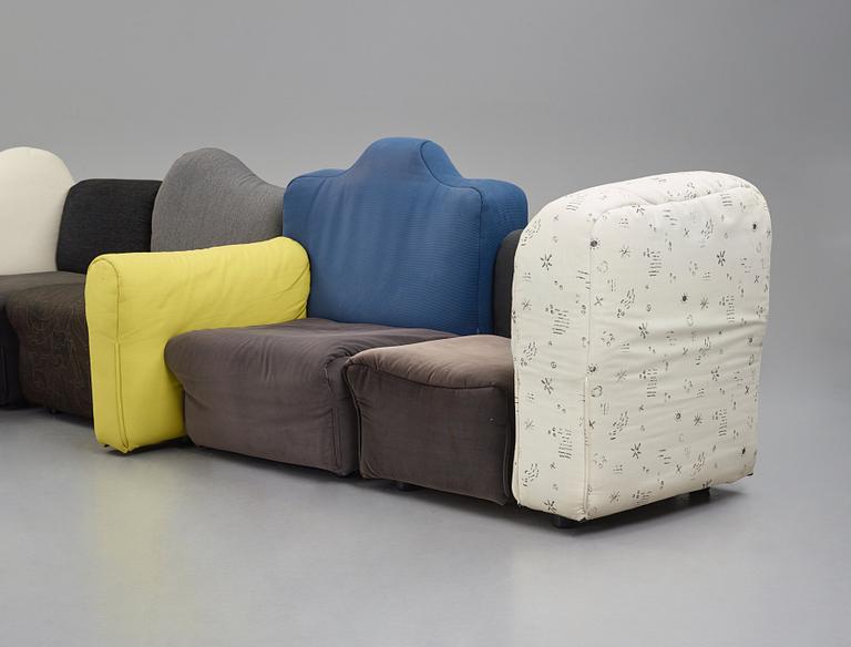 Gaetano Pesce, Gaetano Pesce, a modular 'Cannaregio', sofa, Cassina, Italy, post 1987.