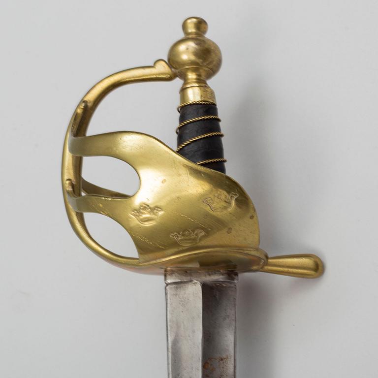 A Swedish heavy cavalry sword 1773 pattern.