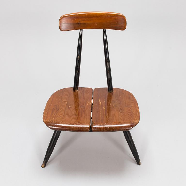 Ilmari Tapiovaara, a 1960's 'Pirkka Lounge chair by Laukaan Puu, Finland.