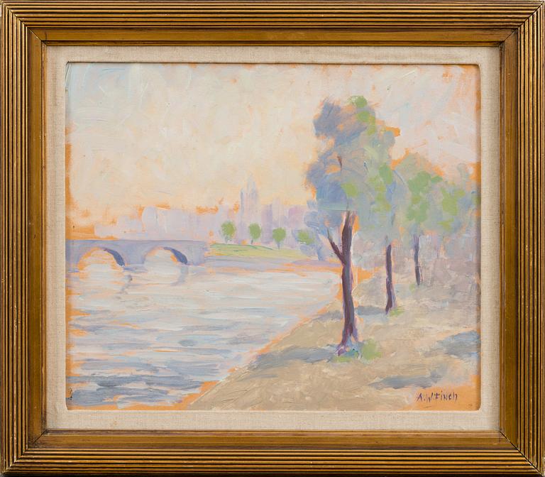 ALFRED WILLIAM FINCH, PARIISI-AIHE.