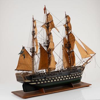 A ship scale model, first half of the 20th Century.