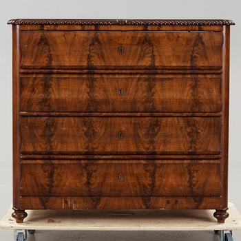 SKRIVBYRÅ, senempire, 1800-talets mitt.