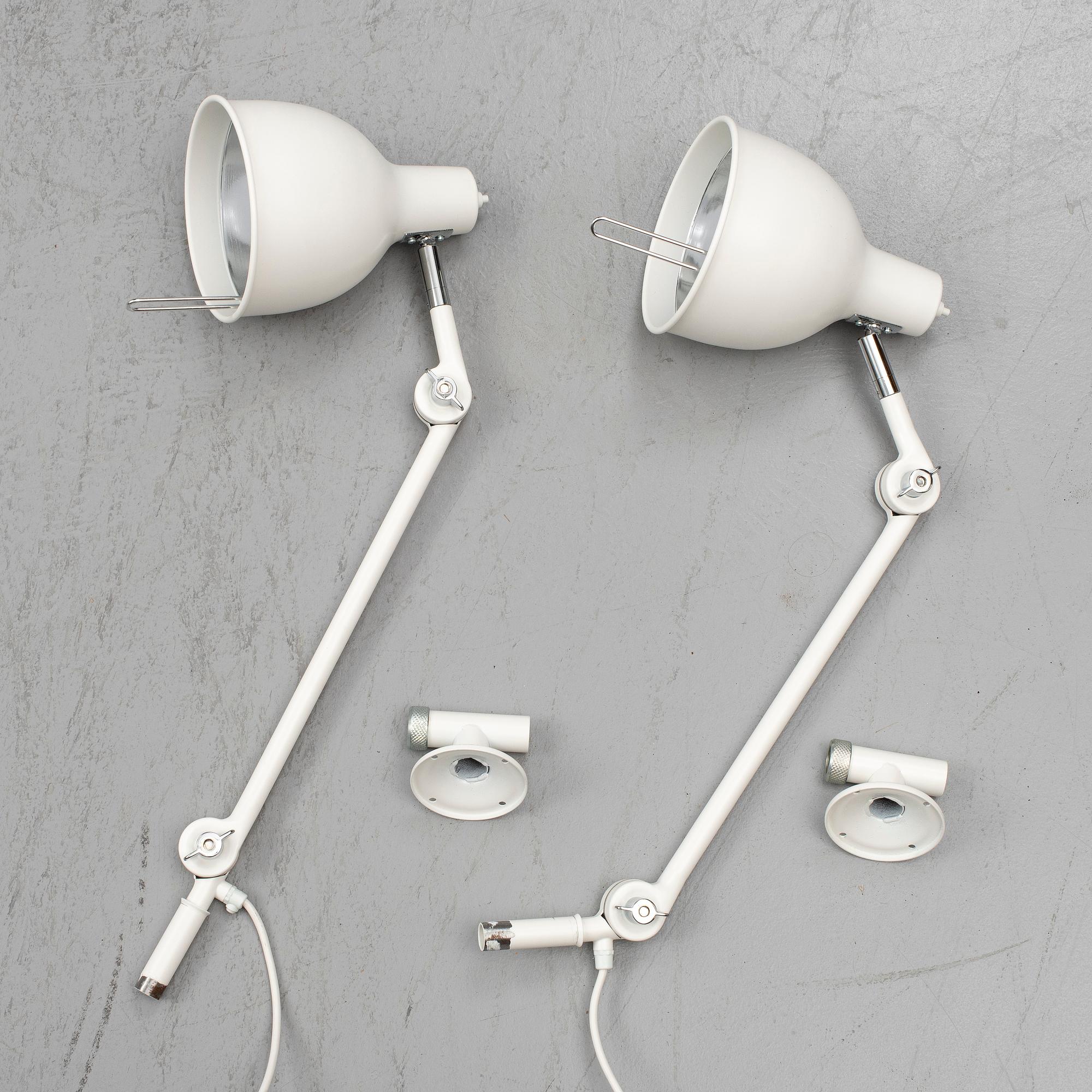 Ann Morsing/Beban Nord, a pair of 'PJ72' wall lights from Örsjö Belysning.