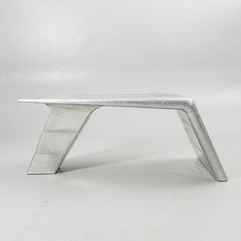 Timothy Oulton, desk “Aviator Blackhawk Valkyrie”, Artwood, 2000s.