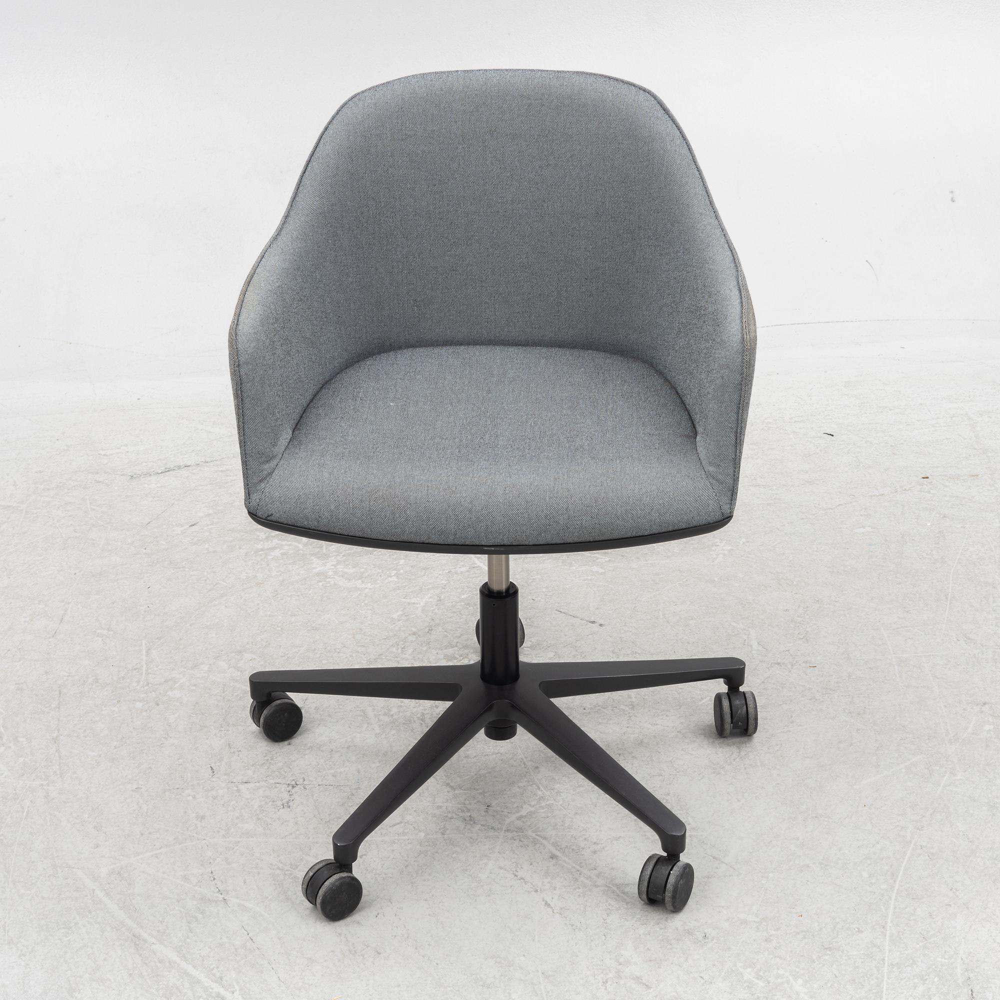 Ronan & Erwan Bouroullec, skrivbordsstol, "Softshell Chair", Vitra, 2015.