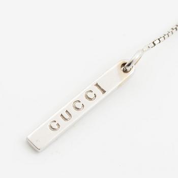 Collier, Gucci 18K vitguld.