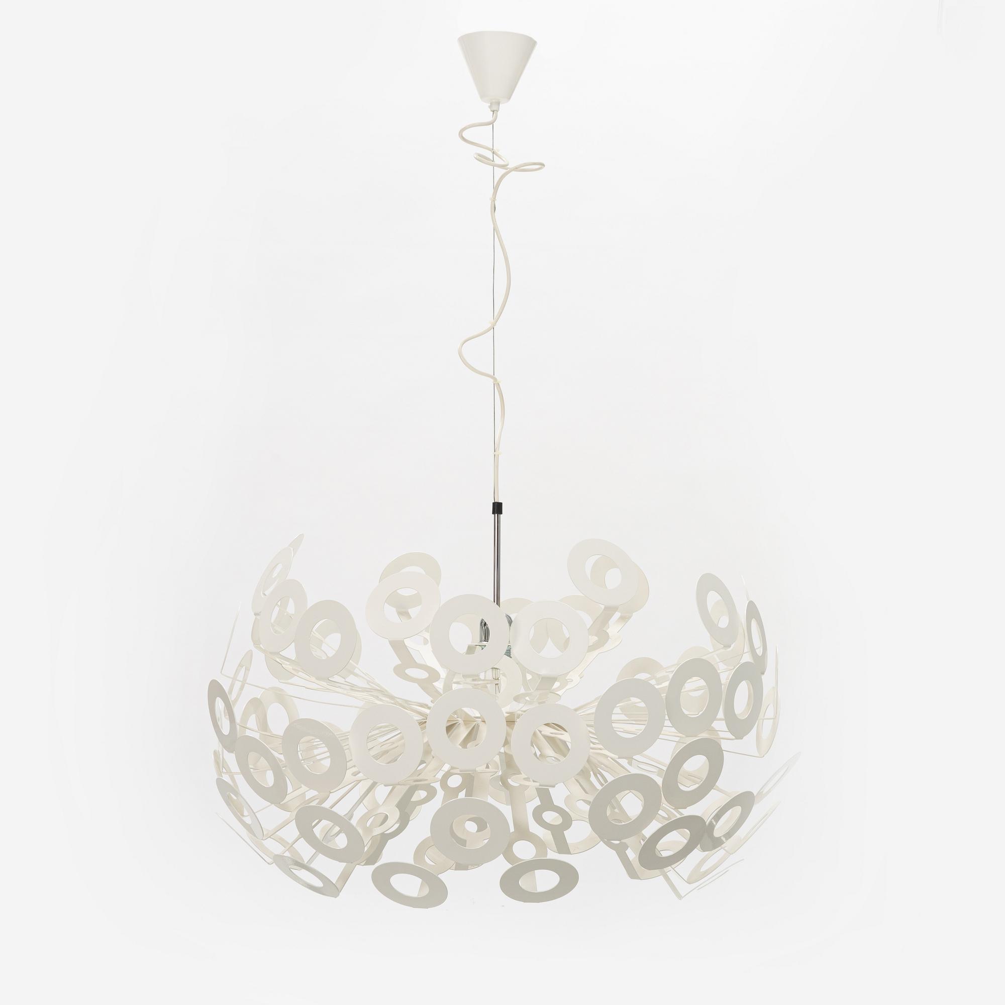 A Richard Hutten celing lamp, 'Dandelion', Moooi.